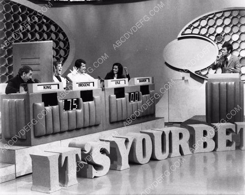 Tom Kennedy Lyle Waggoner TV game show It's Your Bet 8b20-10664