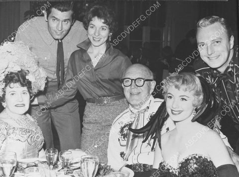 candid Clint Walker Shirley Jones and friends behind the scenes dp-10735