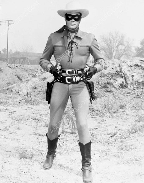 Clayton Moore The Lone Ranger portrait 8b20-10778 – ABCDVDVIDEO