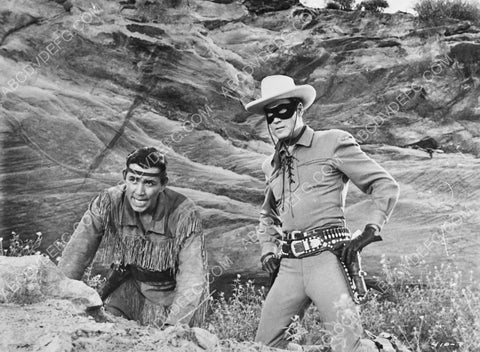 Jay Silverheels Clayton Moore The Lone Ranger 8b20-10781