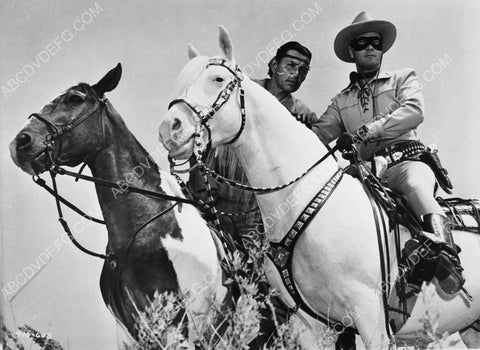 Jay Silverheels Clayton Moore The Lone Ranger 8b20-10783