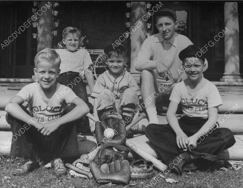 Bing Crosby his sons and baseball equipment 8b20-10898