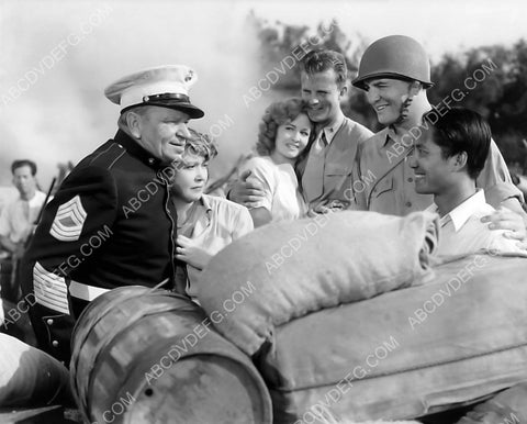 Wallace Beery Fay Bainter Keye Luke film Salute to the Marines 8b20-11008