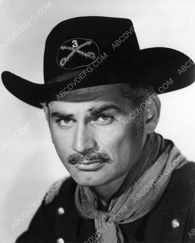 Jeff Chandler portrait film Two Flags West 8b20-11129