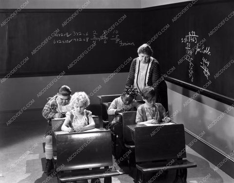 Our Gang Farina Joe Cobb others doing schoolwork 8b20-11252