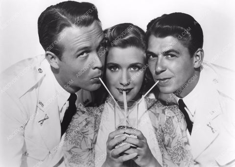 Wayne Morris Priscilla Lane Ronald Reagan film Brother Rat 8b20-11297