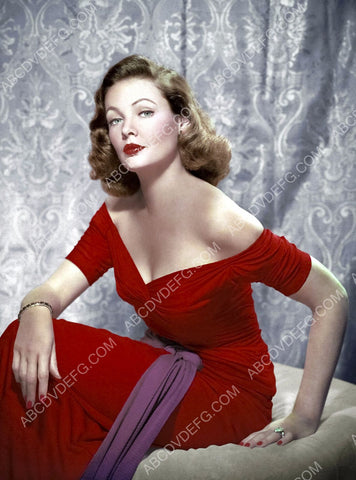 Gene Tierney portrait film On the Riviera 8b20-1164
