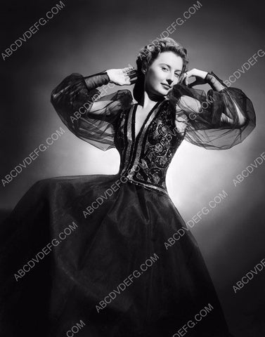 Barbara Stanwyck beautiful in black dress 8b20-11774