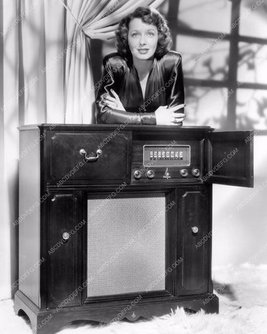 cool Ellen Drew and her new Emerson Radio console 8b20-11978