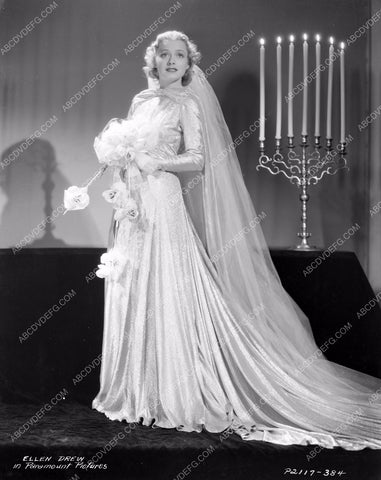 Ellen Drew bridal gown fashion 8b20-11990