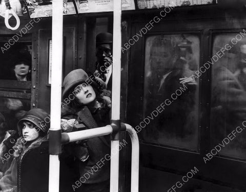 Gloria Swanson rides the subway silent film Manhandled 8b20-12335