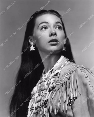 Barbara Rush as Indian girl film Taza Son of Cochise 8b20-12417