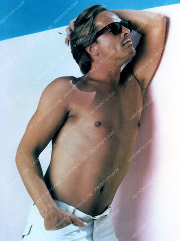 shirtless Don Johnson poses TV Miami Vice 8b20-12671