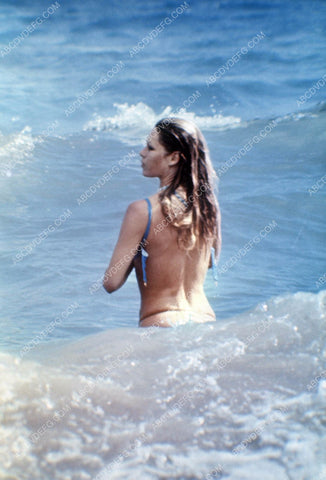 semi bare Brigitte Bardot in the waves at thebeach 8b20-12765