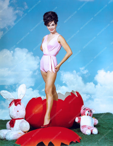 Gila Golan sexy Easter pinup w rabbit and egg 8b20-12923