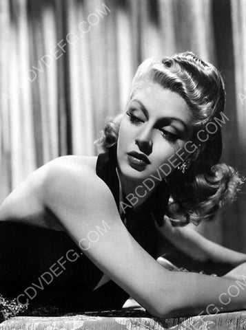 Lana Turner black dress portrait 8b20-1296