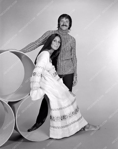 Sonny Bono Cher portrait 8b20-13009