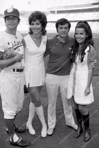 Annette Funicello family and friends Dodger Stadium Hollywood Stars 8b20-13079