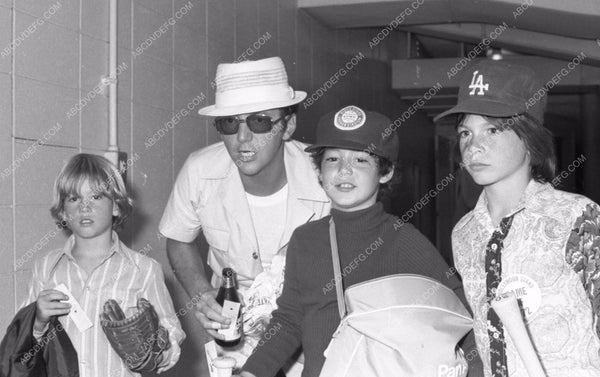 Bobby Darin takes son and friends Hollywood All-Star Dodger Stadium 8b ...