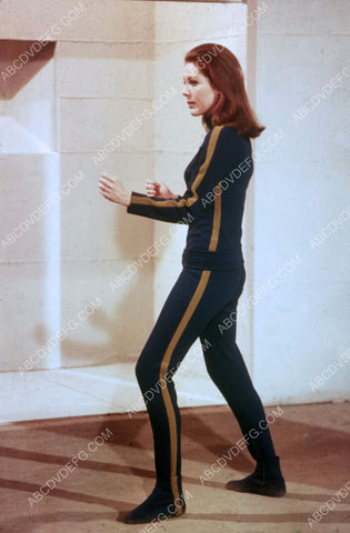 Diana Rigg in Karate stance TV The Avengers 8b20-14088