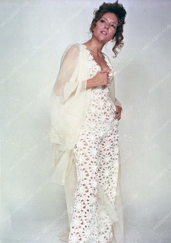 Diana Rigg in white dress 8b20-14090