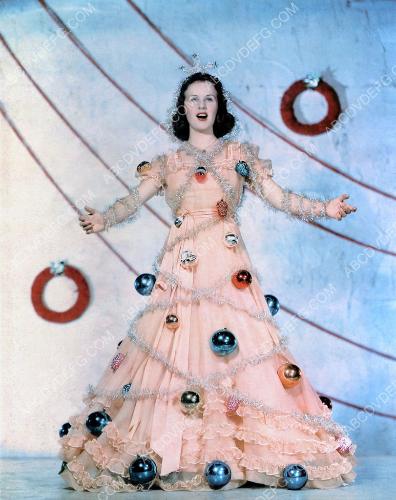 Deanna Durbin in Christmas decoration dress 8b20-14305 – ABCDVDVIDEO