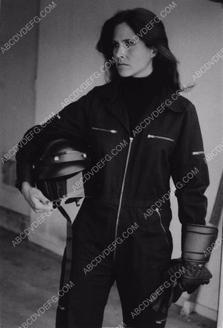 sexy daredevil Erin Gray in motorcycle dudds 8b20-14376