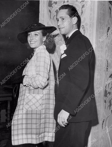 candid Franchot Tone Joan Crawford out for evening 8b20-14392