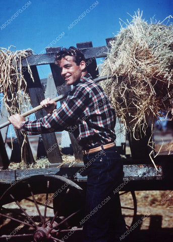 rugged Guy Madison off to feed the horses 8b20-14424