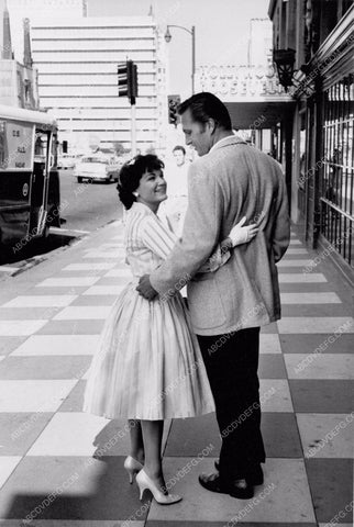 Eric Fleming and wife in front Hollywood Roosevelt Hotel 8b20-14529