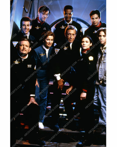 Jonathan Brandis Roy Scheider Kathy Evison TV SeaQuest 8b20-14825