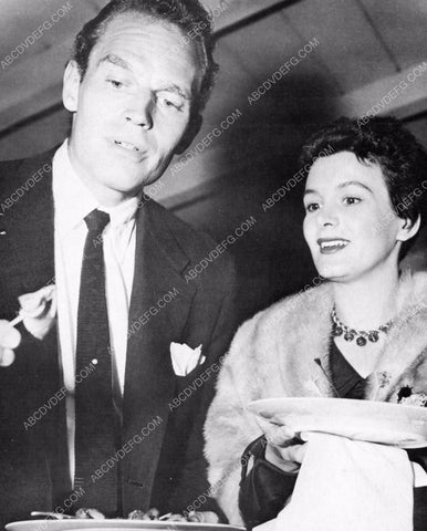 Charlton Heston dining with his wife 8b20-14979