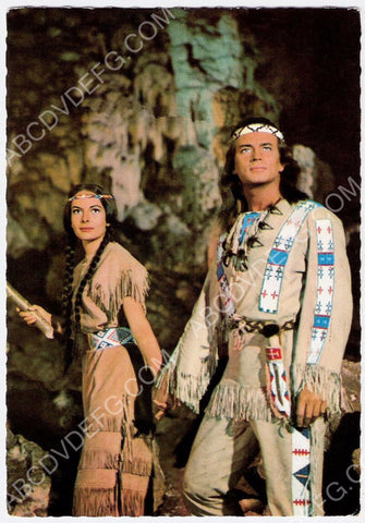 Karin Dor western film Winnetou 8b20-15176