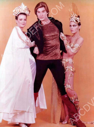 Sam Jones Melody Anderson Ornella Muti sci-fi film Flash Gordon 8b20-15312