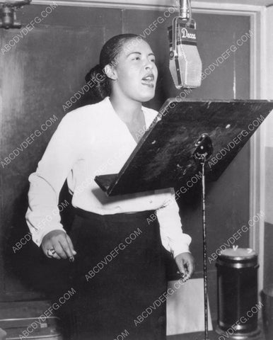 Billie Holiday in the recording booth 8b20-15560