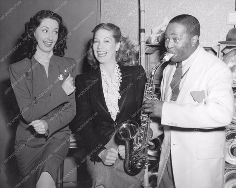 Virginia O'Brien Dinah Shore Louis Jordan AFRS Armed Forces Radio Service 8b20-15887