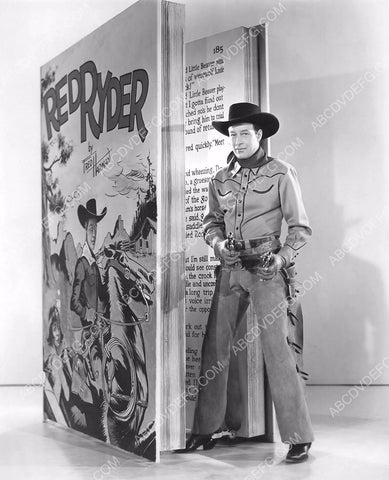 cowboy star Wild Bill Elliott portrait as Red Ryder 8b20-15949