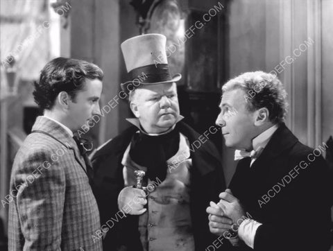 W.C. Fields and cast members film David Copperfield 8b20-16015