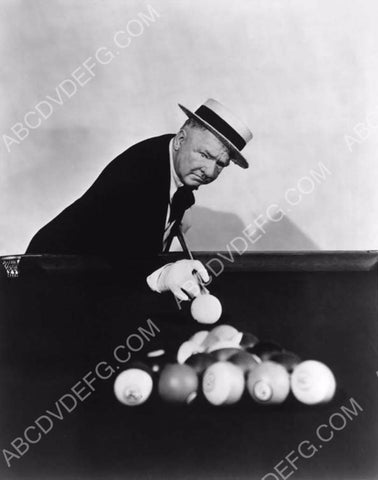 W.C. Fields trick shots on the pool table 8b20-16060