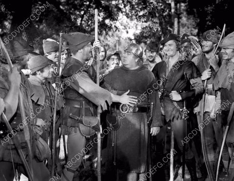 Alan Hale Eugene Pallette Errol Flynn film The Adventures of Robin Hood 8b20-16085