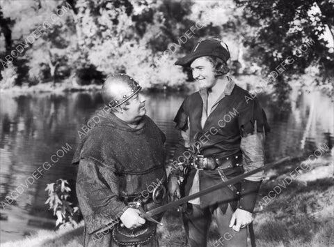 Eugene Pallette Errol Flynn film The Adventures of Robin Hood 8b20-16086