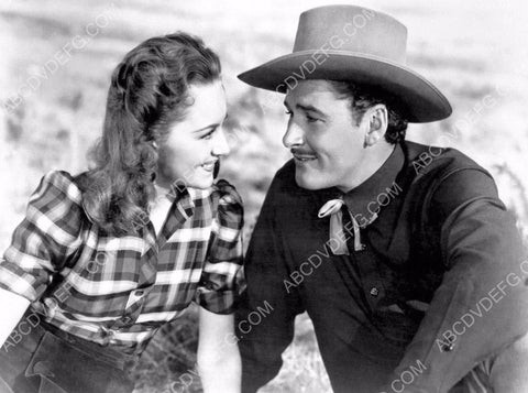 Olivia de Havilland Errol Flynn film Dodge City 8b20-16133