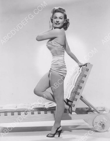 Gale Robbins sexy in swimsuit and heels shows off her legs 8b20-16651