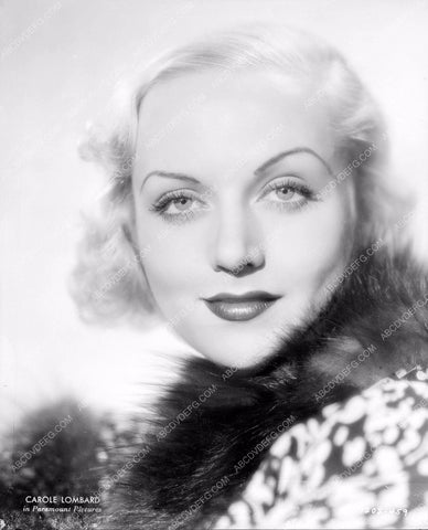 Lovely Carole Lombard portrait 8b20-16804