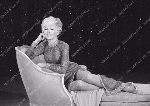 Connie Stevens laying on a chaise lounge 8b20-16824