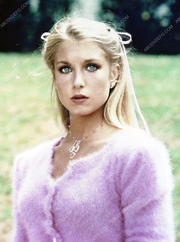 Heather Thomas in pink angora sweater 8b20-16907