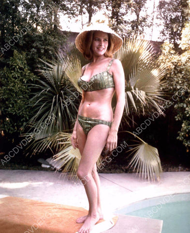 Honor Blackman in her skimpy green bikini 8b20-16952