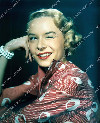 Diana Lynn winking portrait 8b20-17300