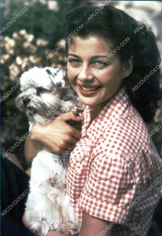 beautiful Gail Russell w her dog 8b20-17382