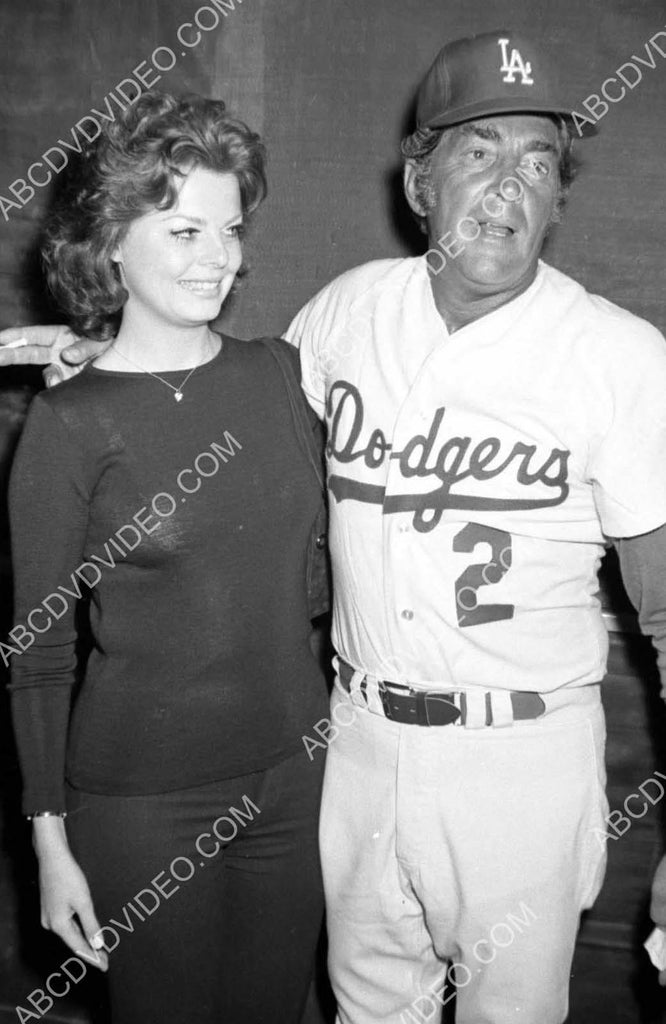 Dean Martin In Los Angeles Dodgers Uniform W Some Babe 8b20-17768 